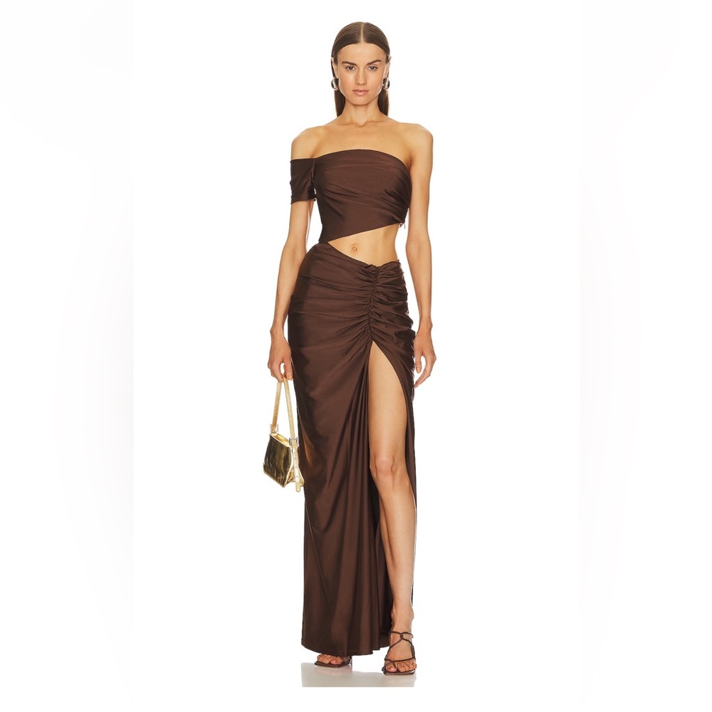 Worn once Sloane dress in Mahogany